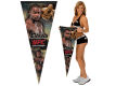 UFC Rashad Evans 17x40 Premium Vertical Pennant